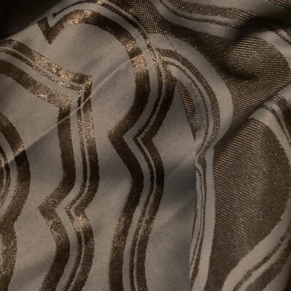 Barely used! 4 cool grey/blue color palette scheme curtain panels W 35 1/2 H 83 - Picture 4 of 4